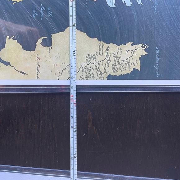 Laminated Game Of Thrones Posters (2) - Map Of Westeros and Family Vigils - Picture 9 of 9